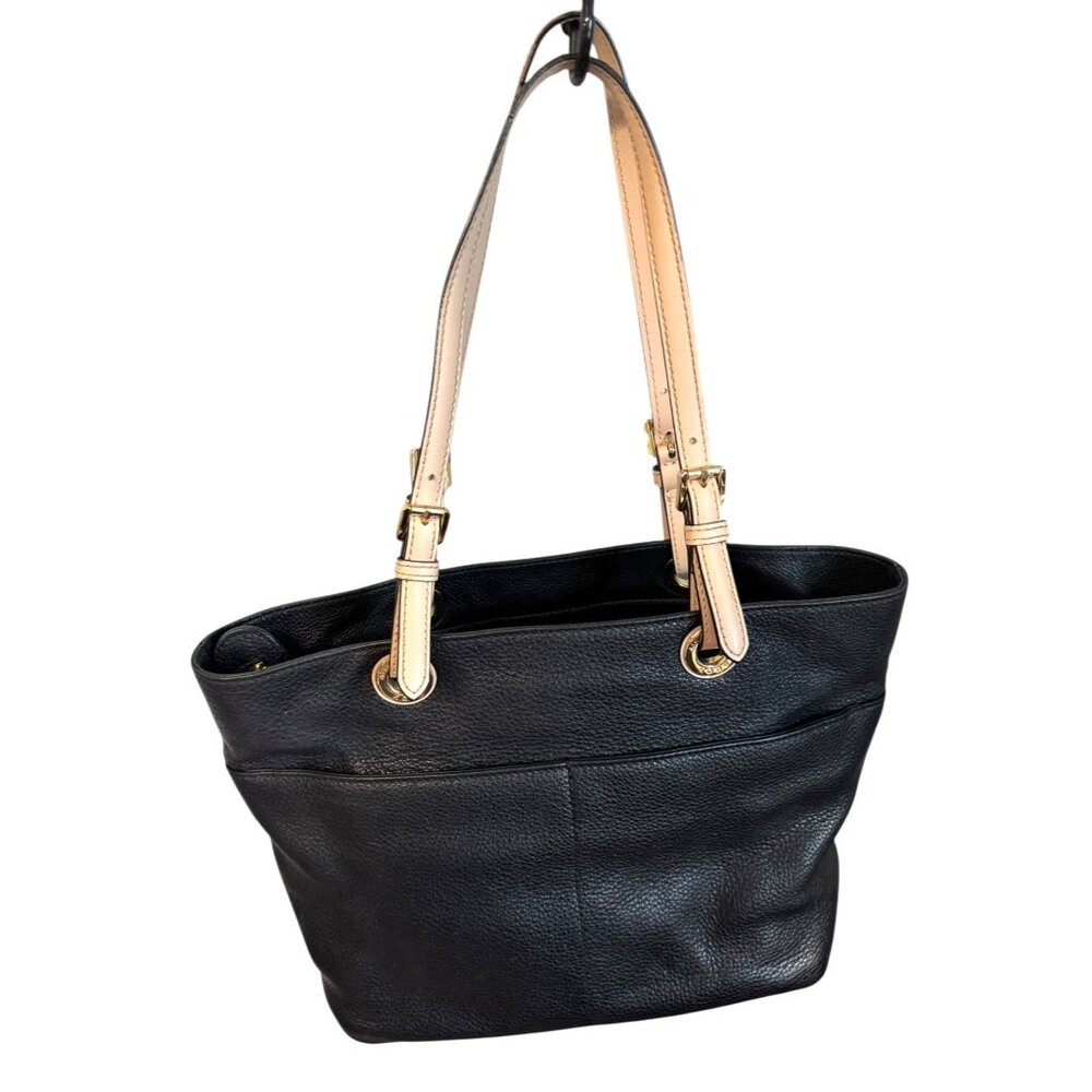 Michael Kors Bedford Soft Leather Shoulder Tote Bag - Picture 2 of 12